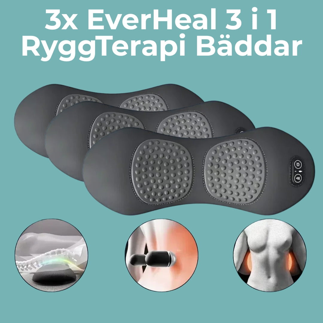 EverHeal 3 i 1 RyggTerapi Bädd