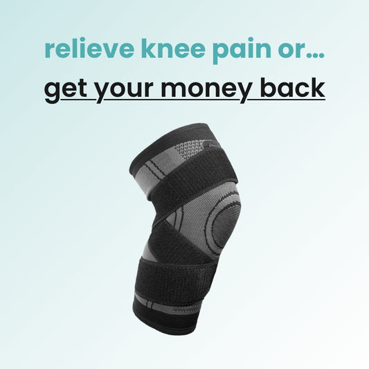 Compression knee sleeve